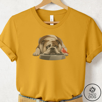 English Bulldog Freeloader T-Shirt