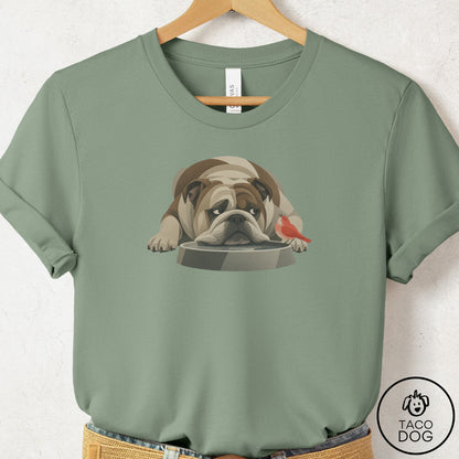 English Bulldog Freeloader T-Shirt