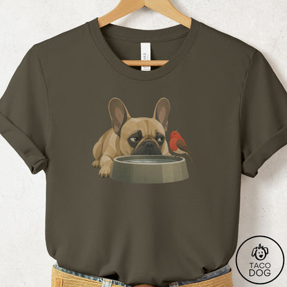 French Bulldog Frenchie Freeloader T-Shirt