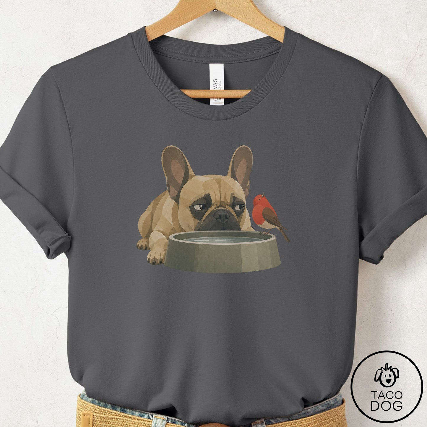 French Bulldog Frenchie Freeloader T-Shirt