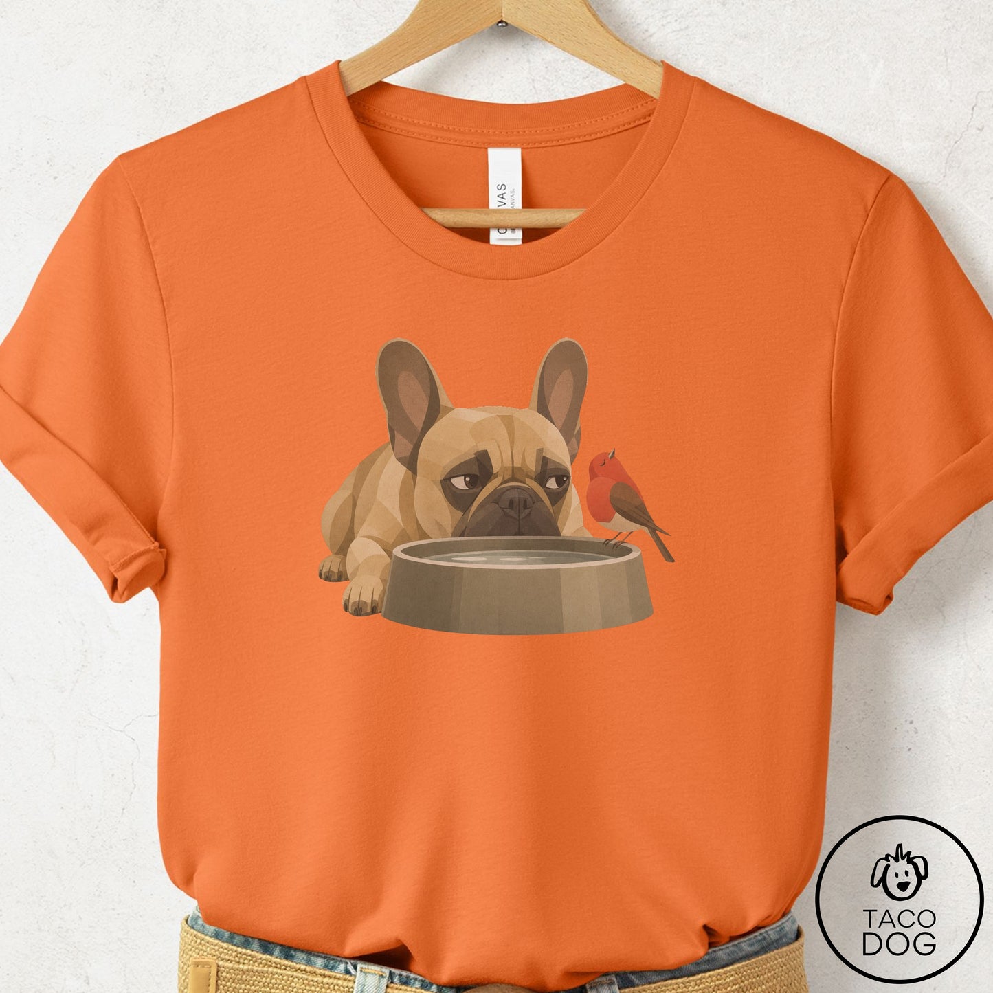 French Bulldog Frenchie Freeloader T-Shirt