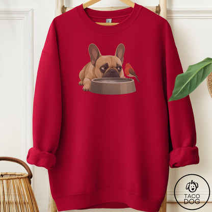 French Bulldog Frenchie Freeloader Sweatshirt