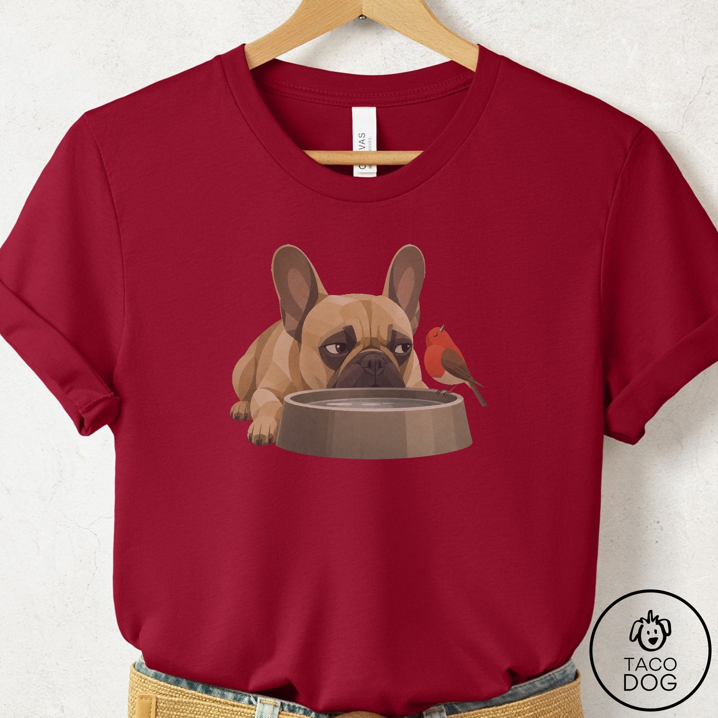 French Bulldog Frenchie Freeloader T-Shirt