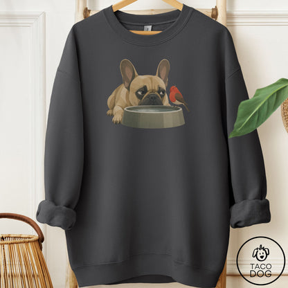French Bulldog Frenchie Freeloader Sweatshirt