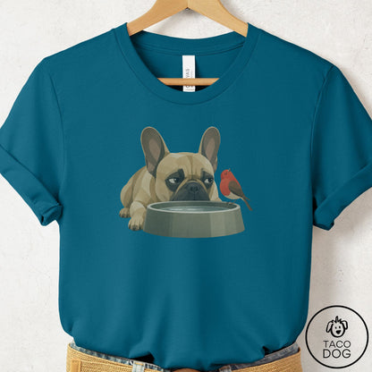 French Bulldog Frenchie Freeloader T-Shirt