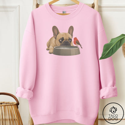 French Bulldog Frenchie Freeloader Sweatshirt