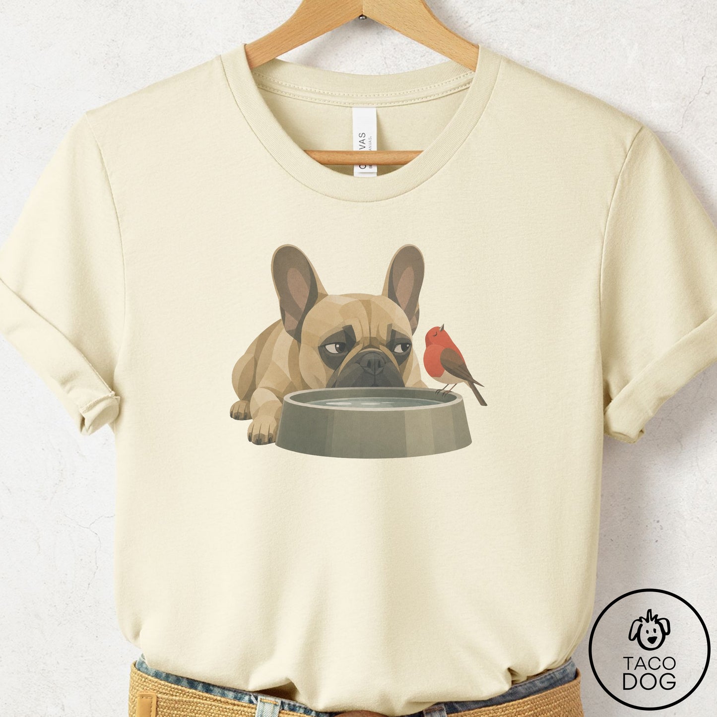 French Bulldog Frenchie Freeloader T-Shirt