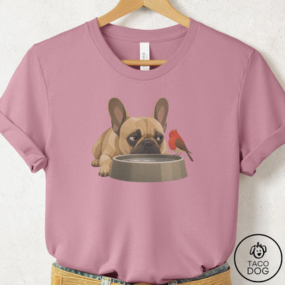 French Bulldog Frenchie Freeloader T-Shirt