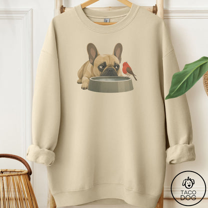 French Bulldog Frenchie Freeloader Sweatshirt