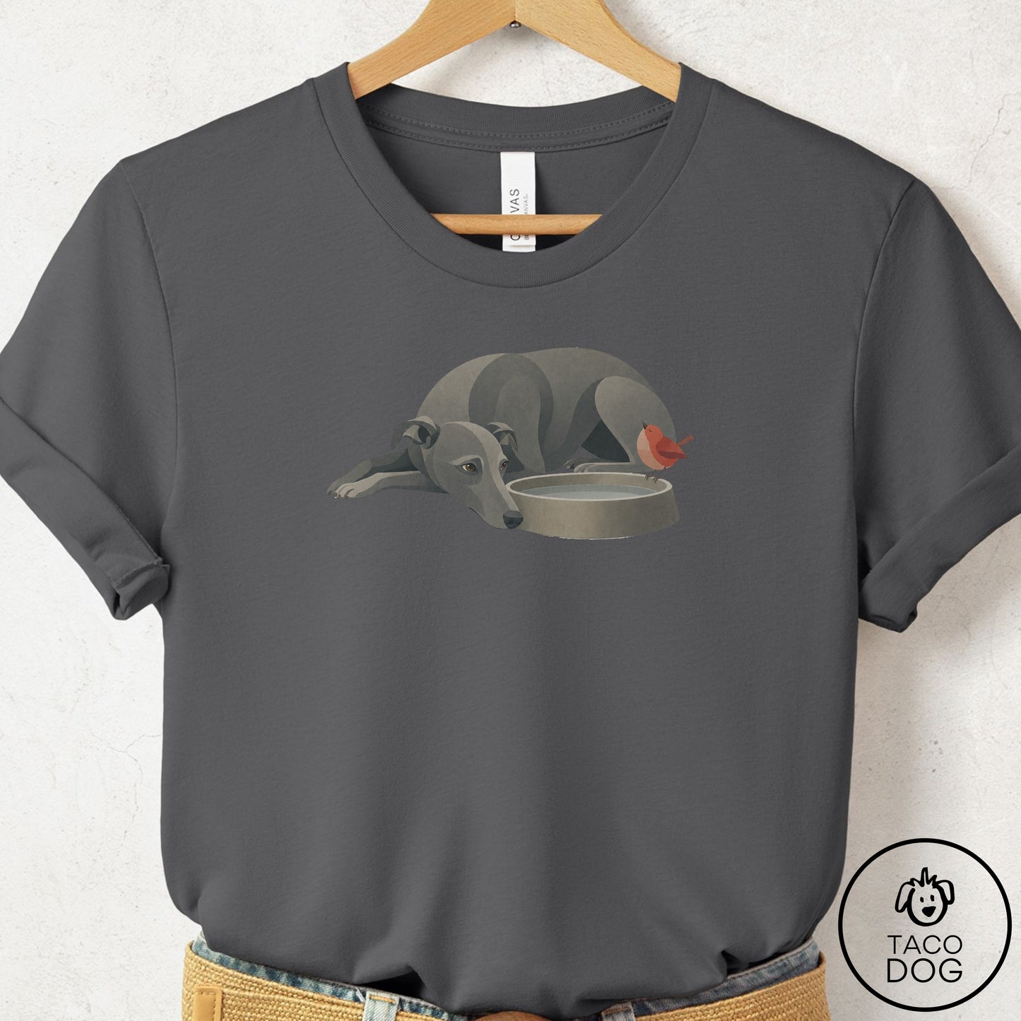 Italian Greyhound Whippet Freeloader T-Shirt