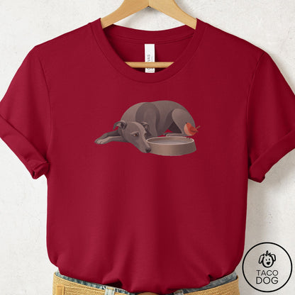Italian Greyhound Whippet Freeloader T-Shirt