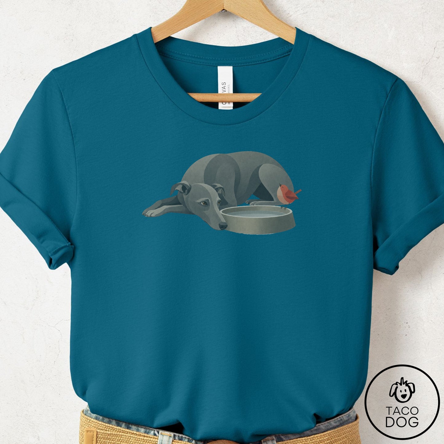 Italian Greyhound Whippet Freeloader T-Shirt