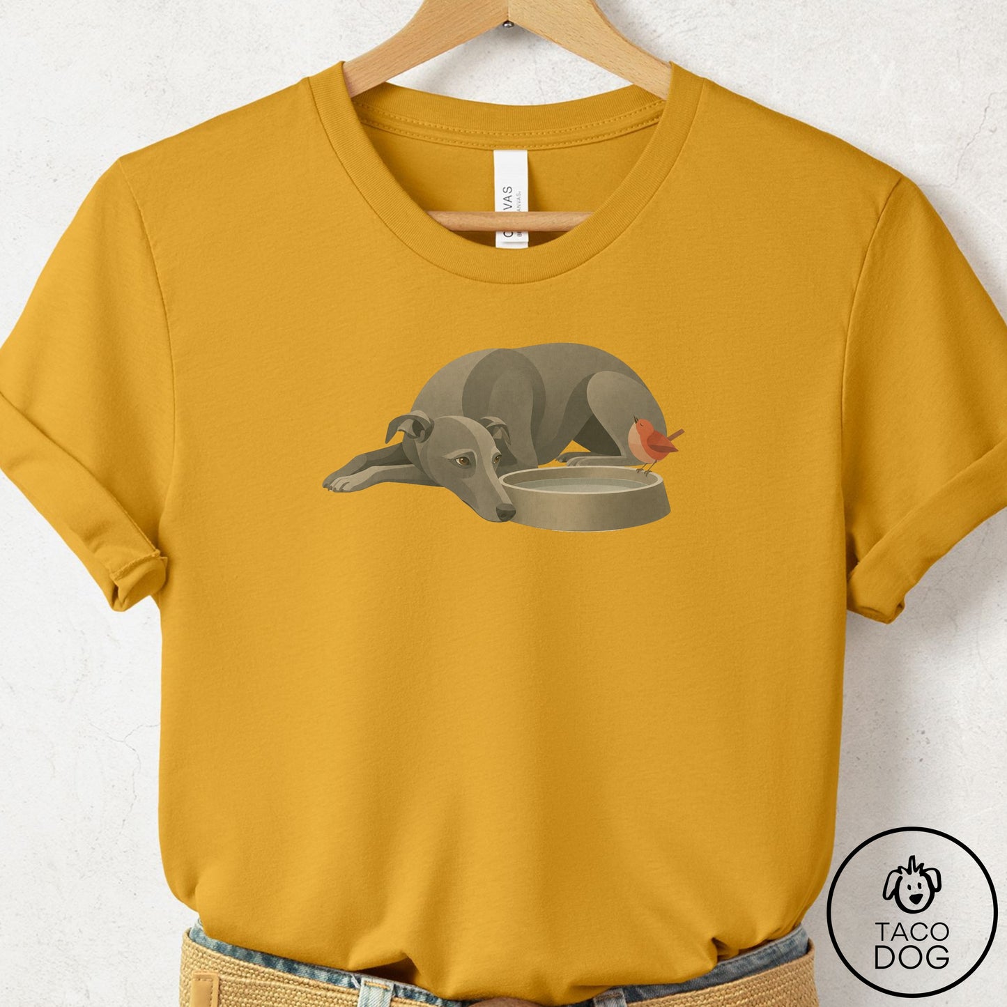 Italian Greyhound Whippet Freeloader T-Shirt
