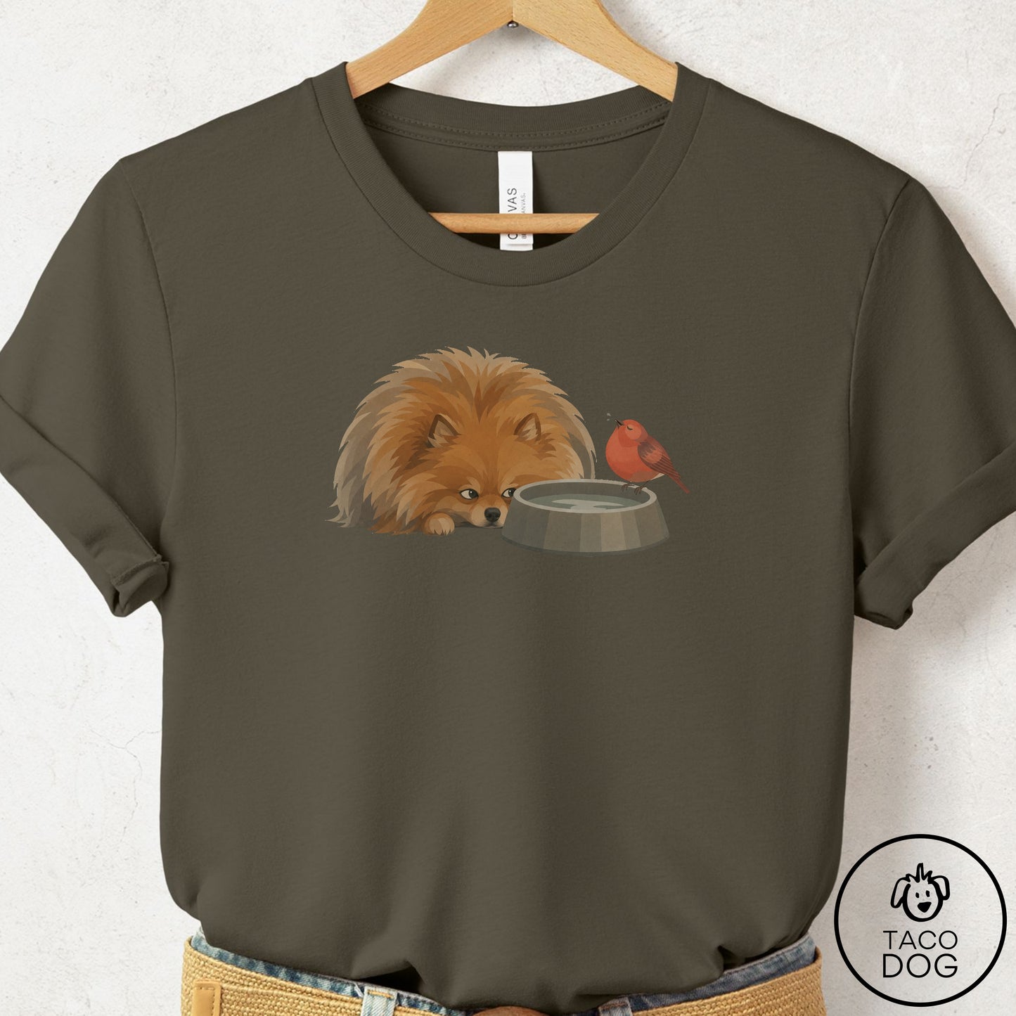 Pomeranian Freeloader T-Shirt