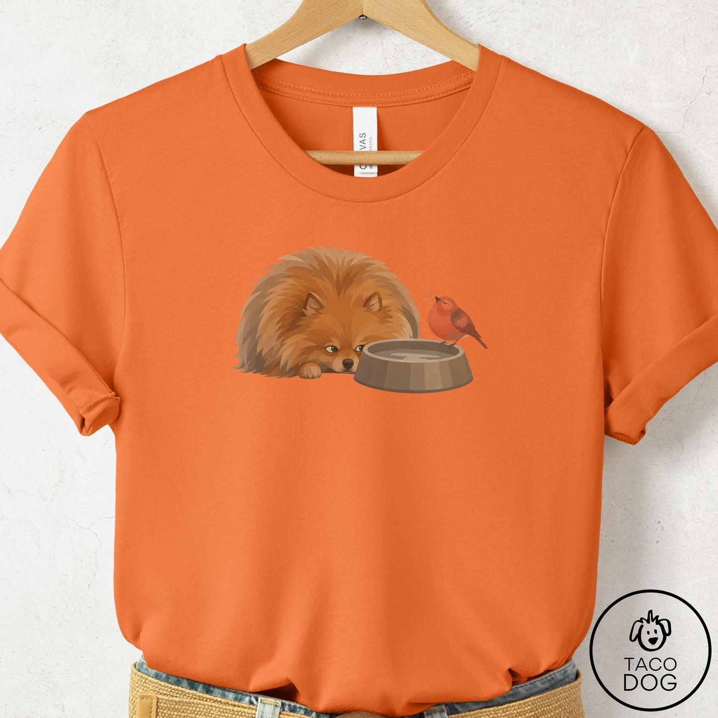 Pomeranian Freeloader T-Shirt