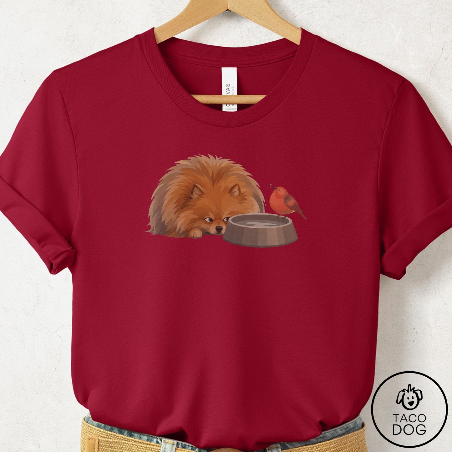 Pomeranian Freeloader T-Shirt