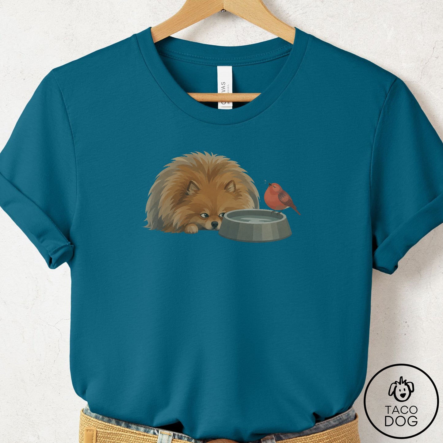 Pomeranian Freeloader T-Shirt