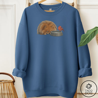 Pomeranian Freeloader Sweatshirt