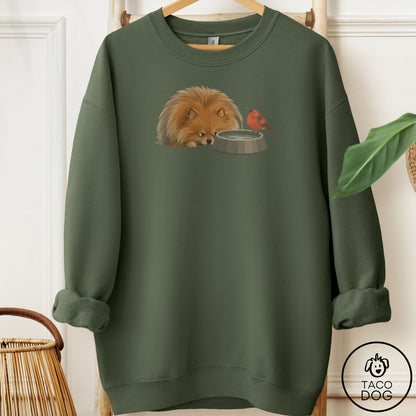 Pomeranian Freeloader Sweatshirt