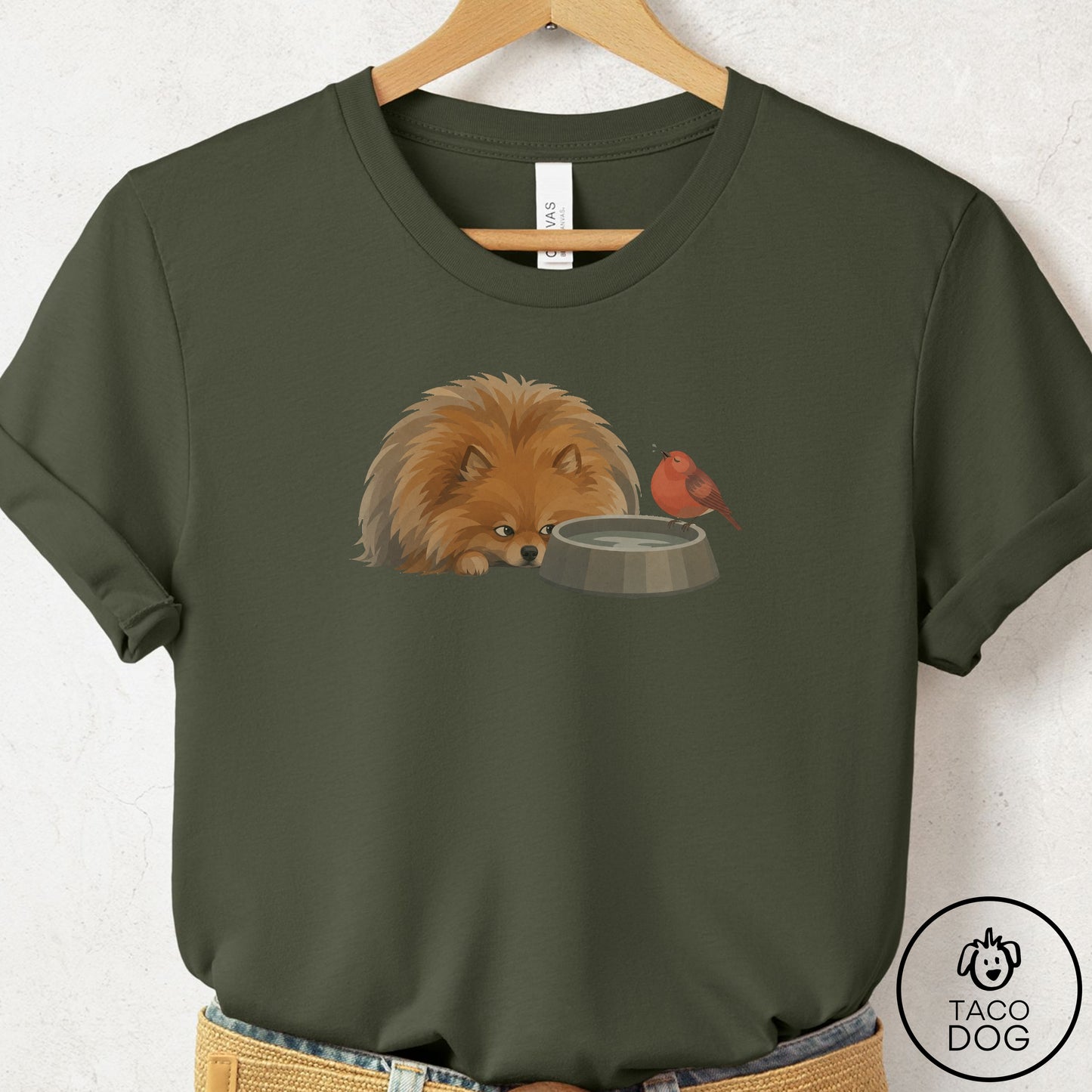 Pomeranian Freeloader T-Shirt
