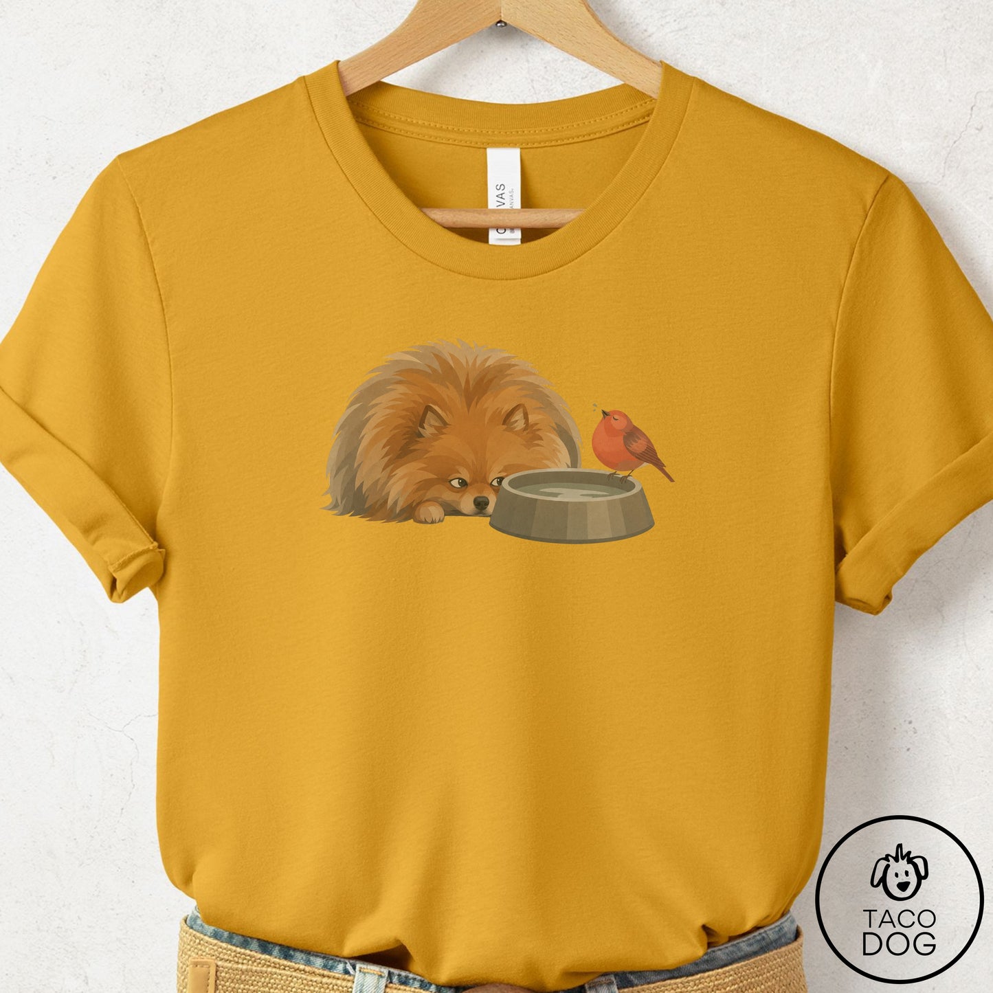 Pomeranian Freeloader T-Shirt