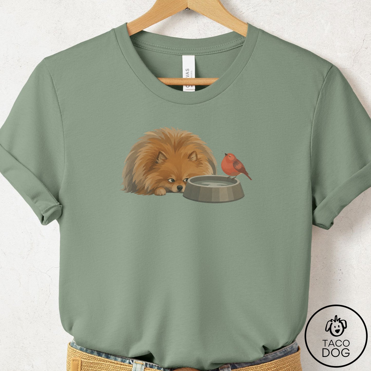 Pomeranian Freeloader T-Shirt