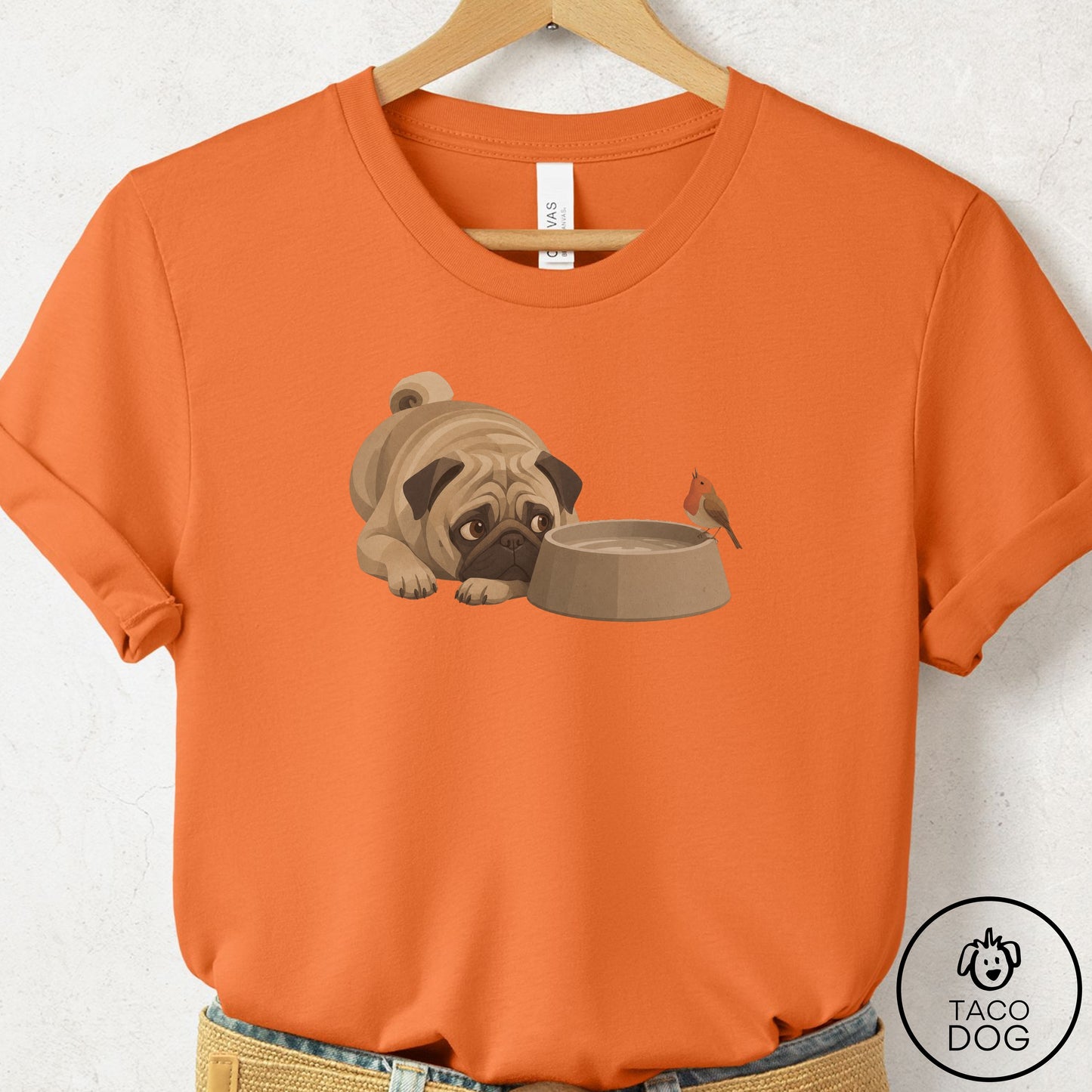 Pug Freeloader T-Shirt