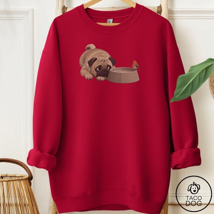 Pug Freeloader Sweatshirt