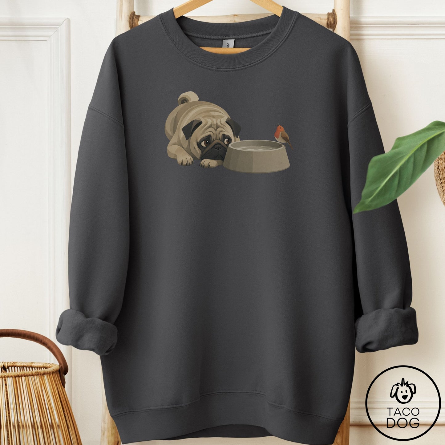 Pug Freeloader Sweatshirt