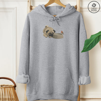 Pug Freeloader Hoodie
