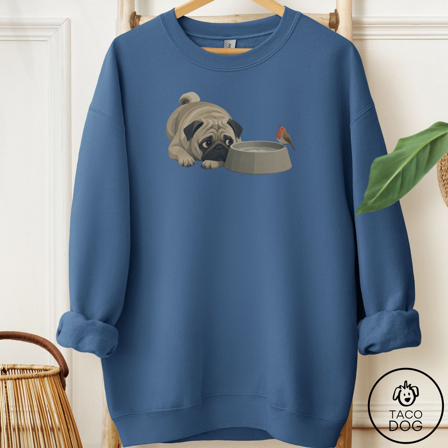 Pug Freeloader Sweatshirt
