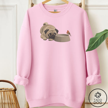 Pug Freeloader Sweatshirt