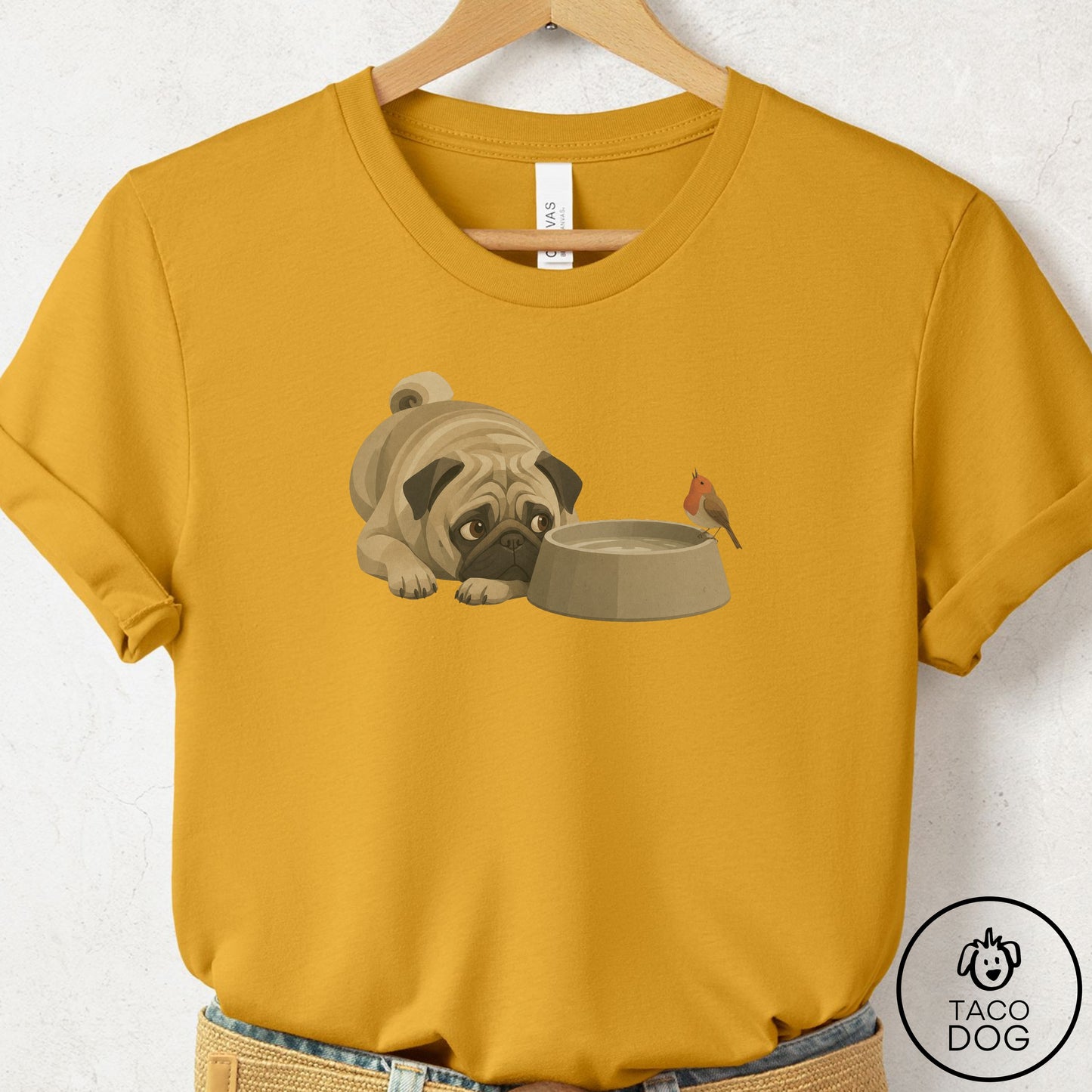 Pug Freeloader T-Shirt