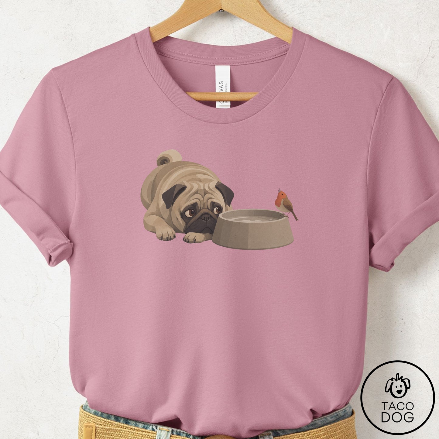 Pug Freeloader T-Shirt