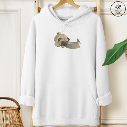 Pug Freeloader Hoodie
