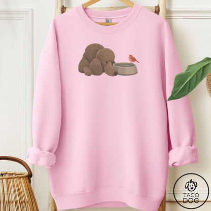 Poodle Freeloader Sweatshirt
