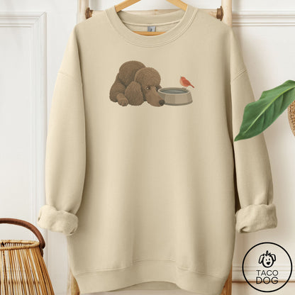 Poodle Freeloader Sweatshirt