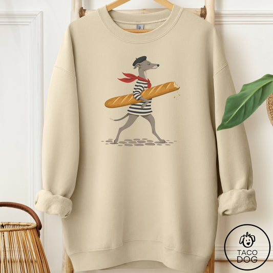 Italian Greyhound Whippet French Sweatshirt Sand Taco-Dog