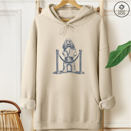 Cocker Spaniel Bouncer Hoodie Sand Taco-Dog