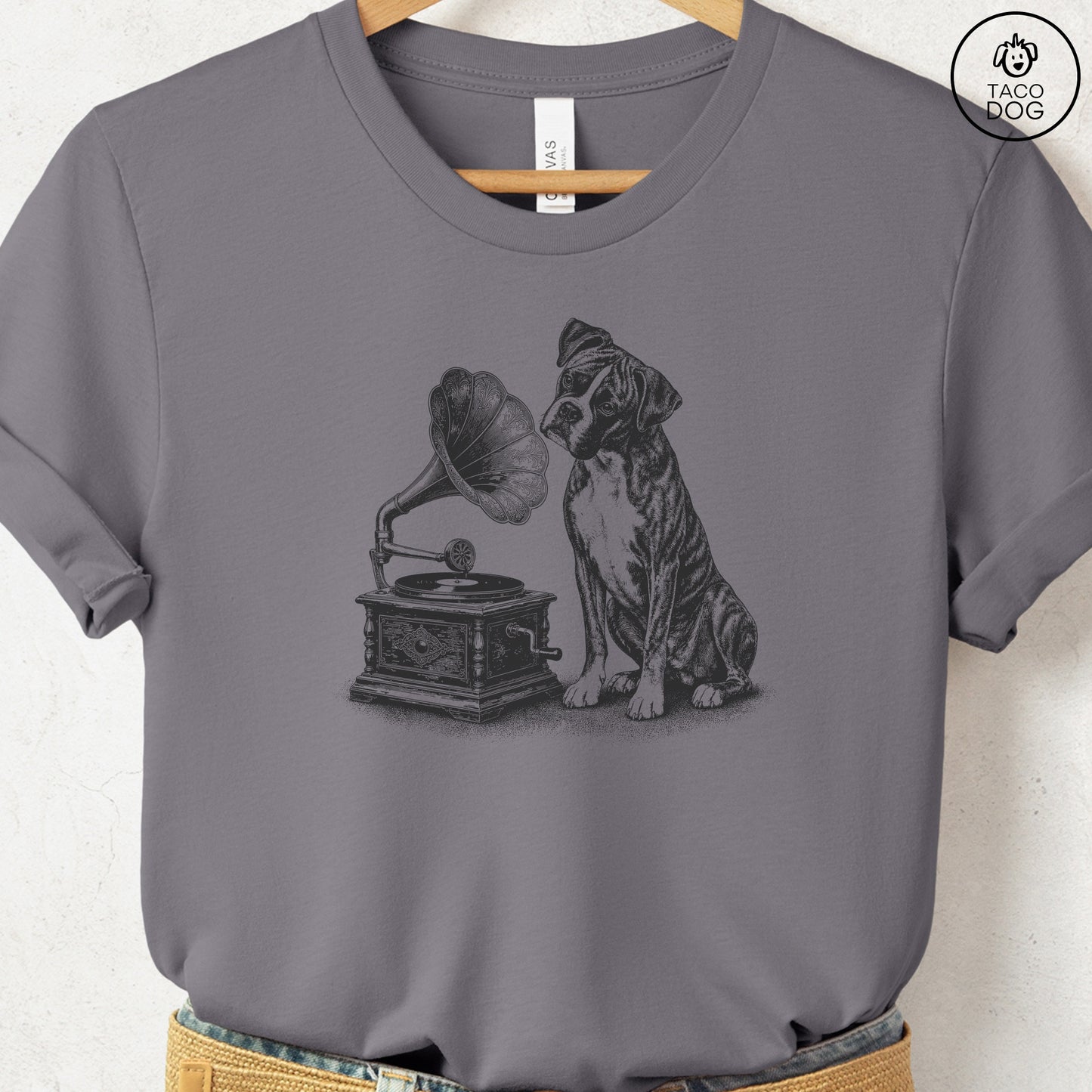 Boxer Gramophone T-Shirt