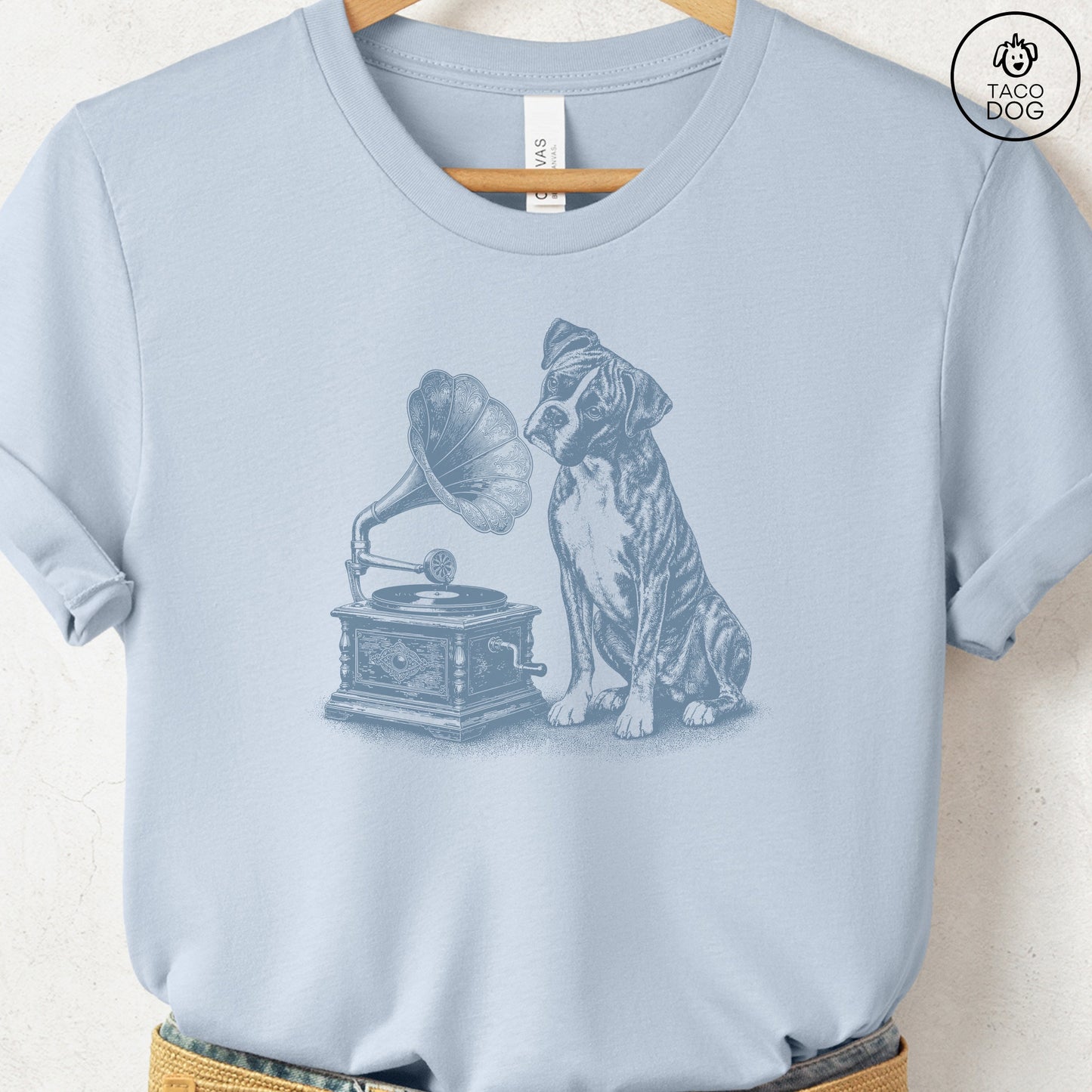Boxer Gramophone T-Shirt