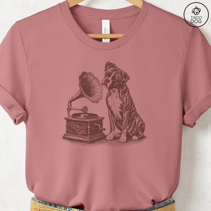 Boxer Gramophone T-Shirt