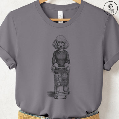 Poodle Grocery T-Shirt Storm S Taco-Dog