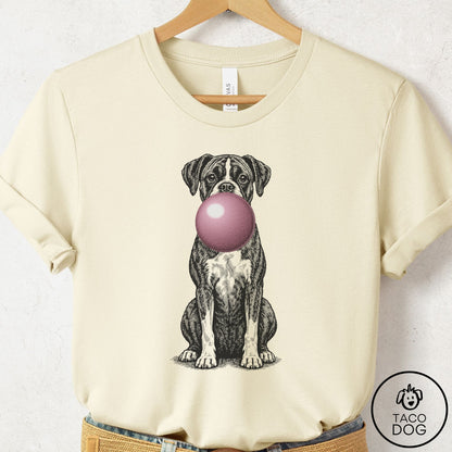 Boxer Gum Bubblegum T-Shirt Natural Taco-Dog