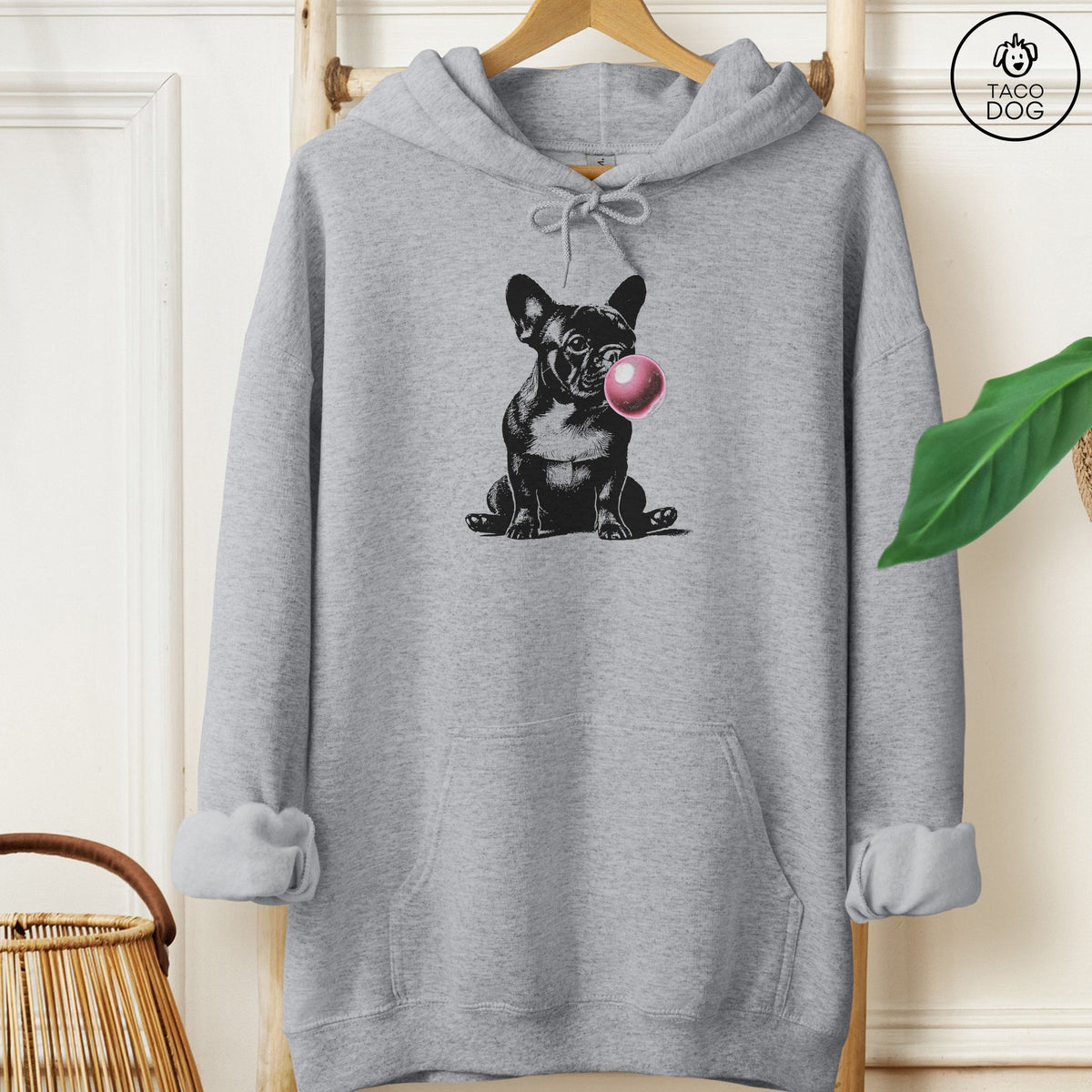French Bulldog Frenchie Gum Hoodie