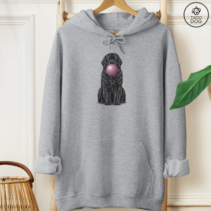 Newfoundland Gum Bubblegum Sweatshirt Graphite Heather Taco-Dog
