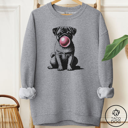 Pug Gum Sweatshirt