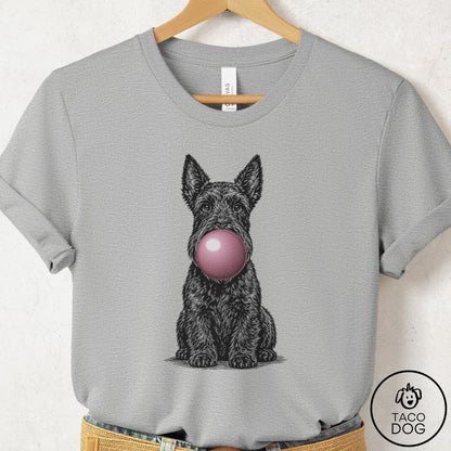 Scottie Gum Bubblegum T-Shirt Athletic Heather Taco-Dog