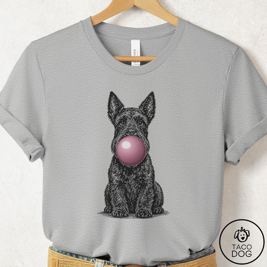 Scottie Gum Bubblegum T-Shirt Athletic Heather Taco-Dog