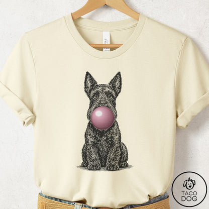 Scottie Gum Bubblegum T-Shirt Natural Taco-Dog